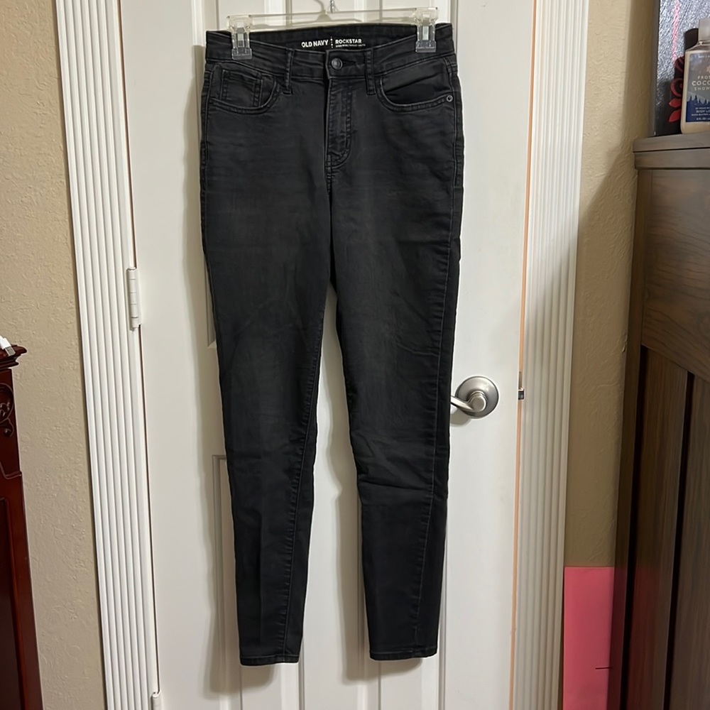 Old Navy rockstar size 4 black